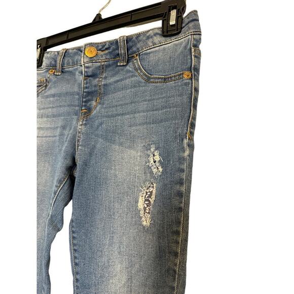 Cat & Jack Jeggings Distressed Girls Size 12 - Picture 2 of 10